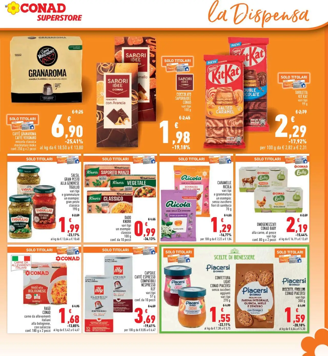 Volantino Conad del 09.10.2025 | Pagina: 17 | Prodotti: Salsa, Limone, Ragú, Miele