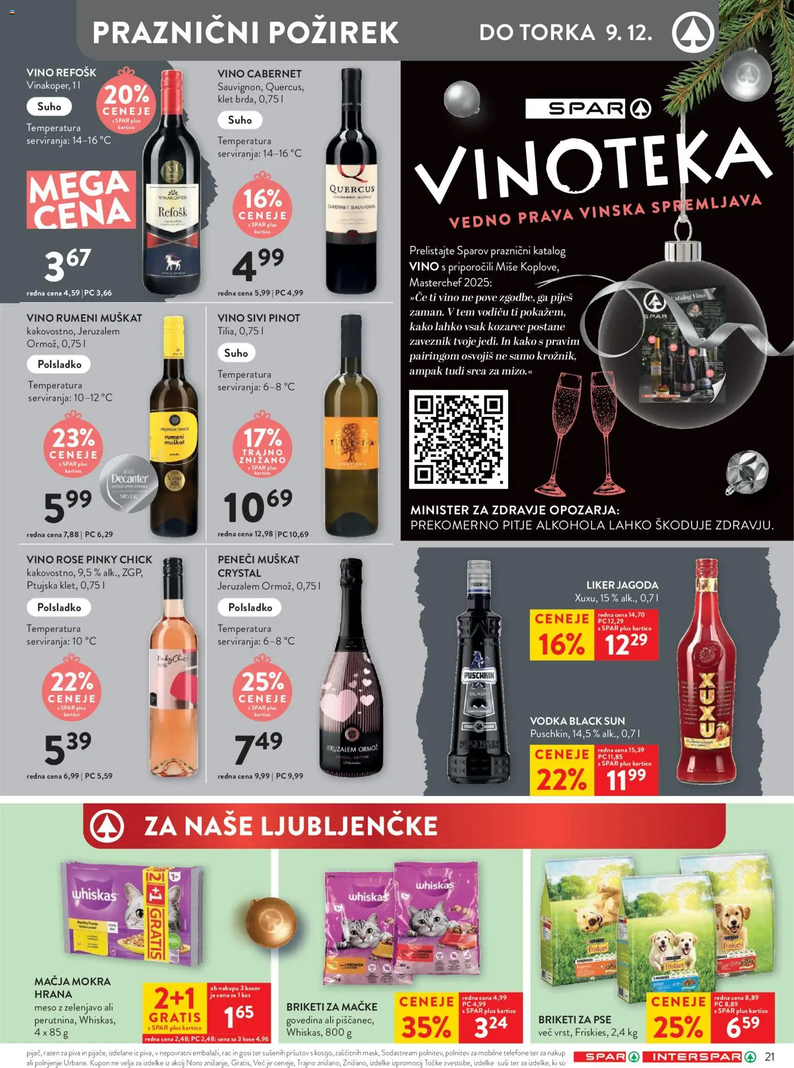 Novi Spar katalog ponudbe – veljaven od 03.12.2025 | Stran: 25