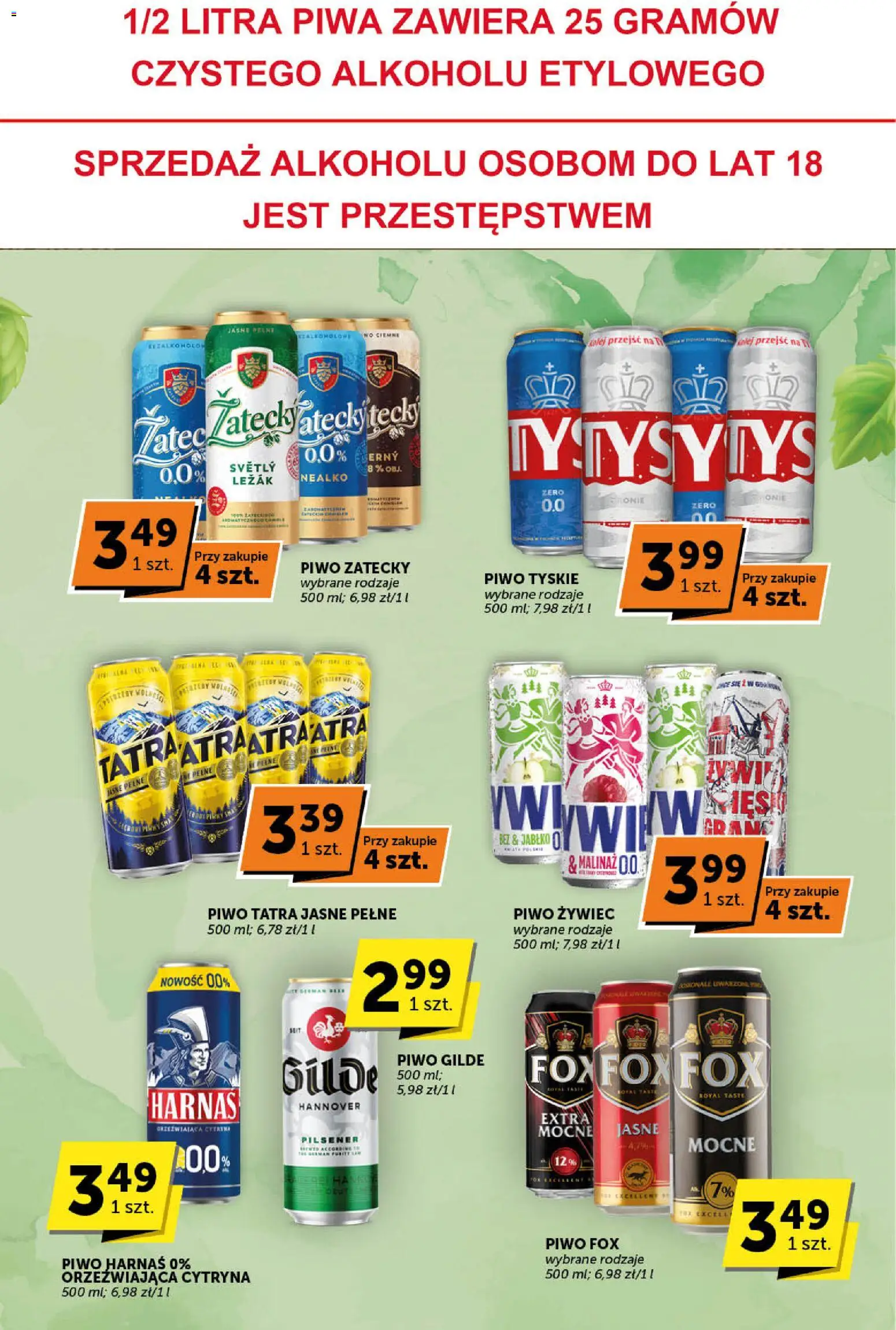 Euro Sklep Gazetka - Katalog od 13.11.2025 | Strona: 29 | Produkty: Cytryna, Tyskie, Harnaś, Piwo