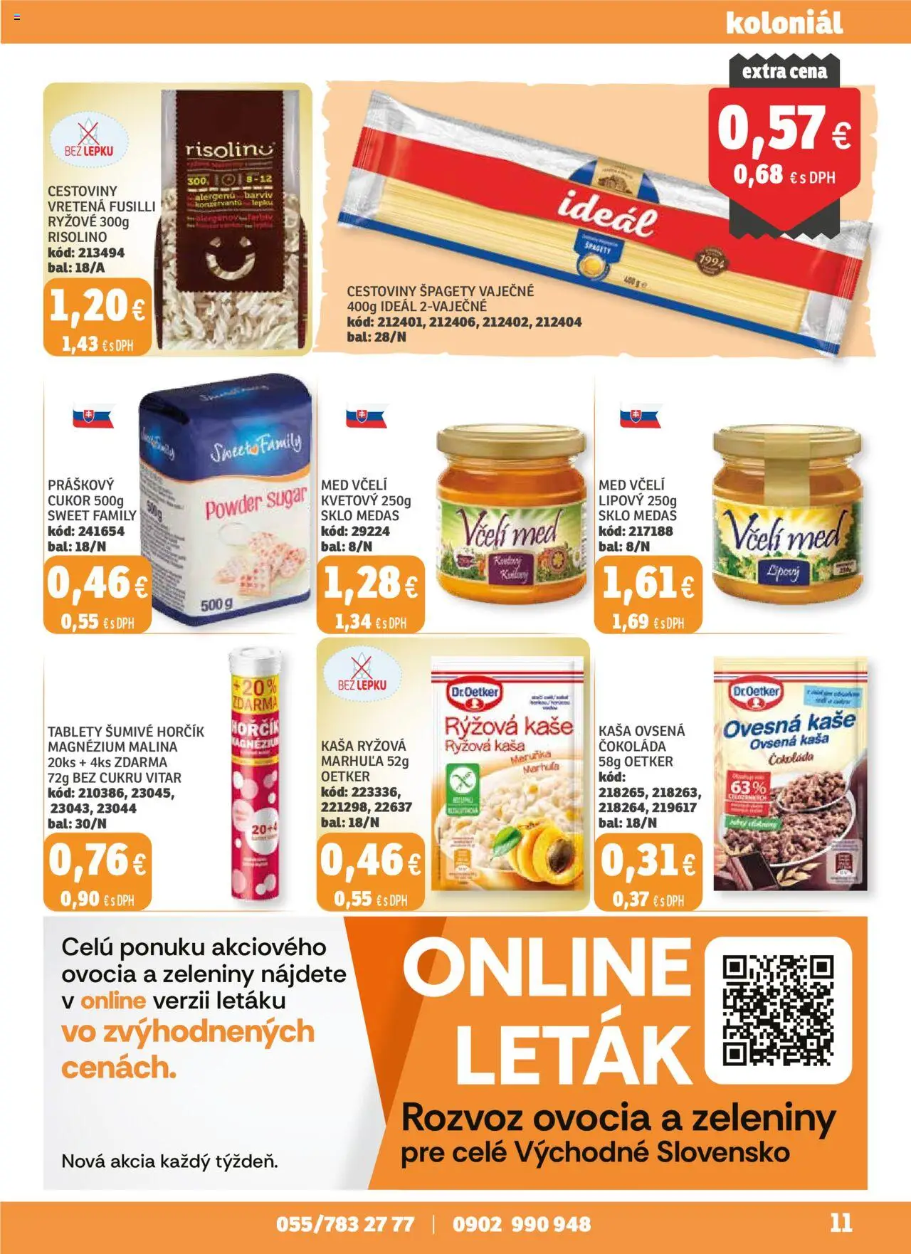 Nové Labaš akcie – leták je platný od 17.10.2025 | Strana: 11 | Produkty: Fusilli, Cestoviny, Čokoláda, Špagety