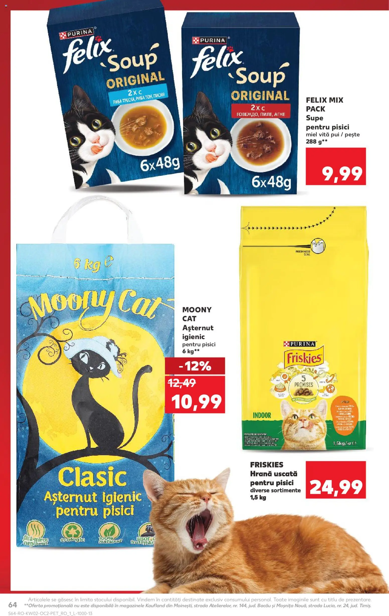 Noul catalog Kaufland – valabil de la 07.01.2026 | Pagină: 64 | Produse: Hacıyatmaz Kedi Oyuncağı, Pește