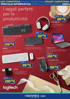 Anteprima del volantino Euronics Informatica catalogo valido a partire dal 02.12.2025 | Pagina: 27 | Prodotti: Tastiera, Video, Ipad, Luce solare