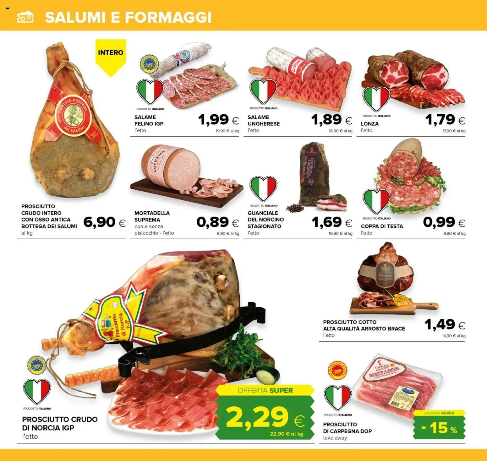 Volantino Oasi del 01.12.2025 | Pagina: 16 | Prodotti: Arrosto, Prosciutto Crudo, Prosciutto, Guanciale