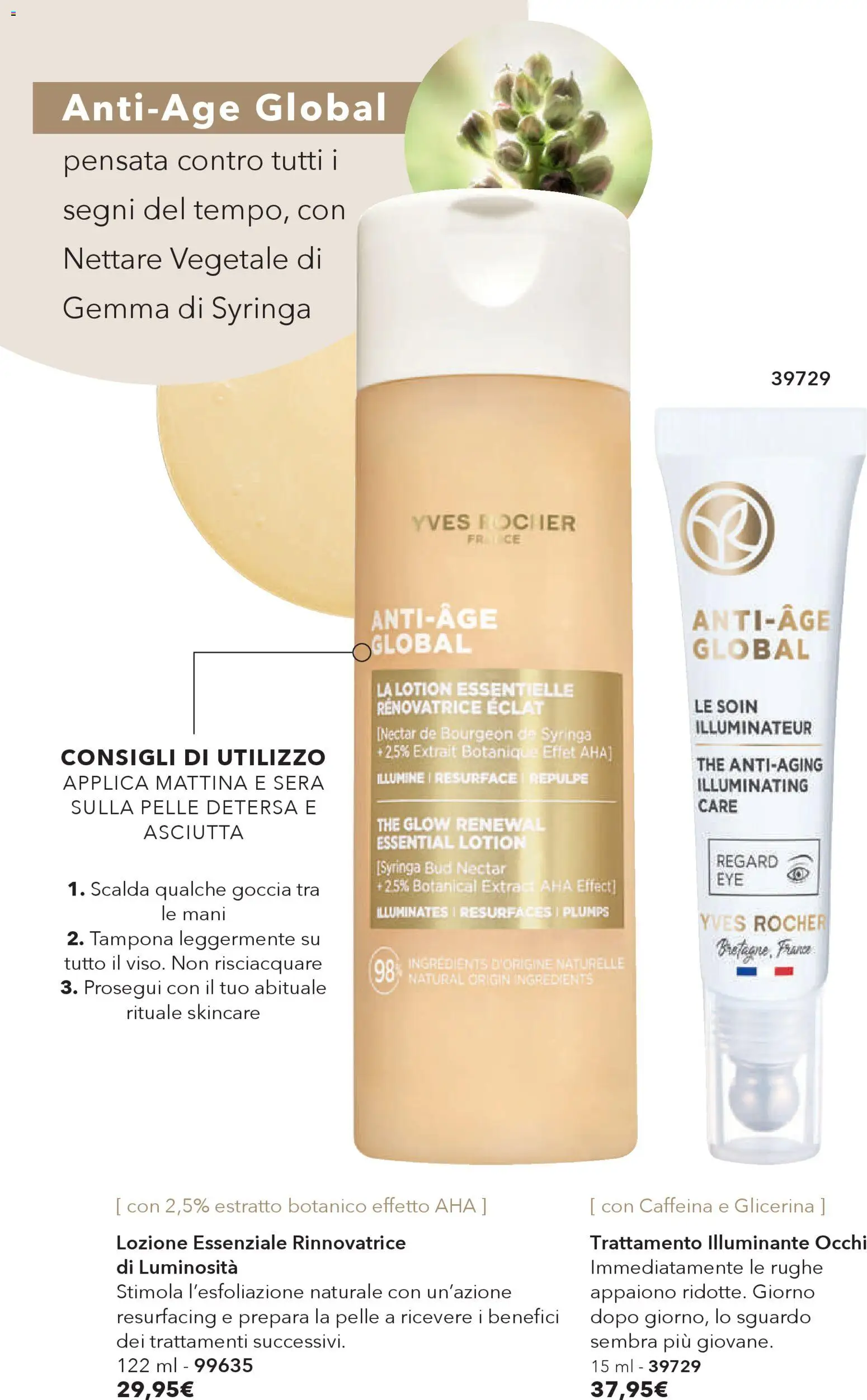 Volantino Yves Rocher del 30.01.2026 | Pagina: 14 | Prodotti: Illuminante, The