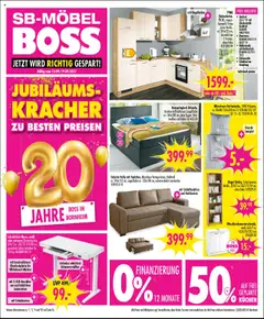 SB Möbel Boss Prospekt Bornheim	 ab 13.09.2025 gültig