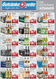 Getränke Quelle - Produktkatalog gültig ab dem 21.07.2025