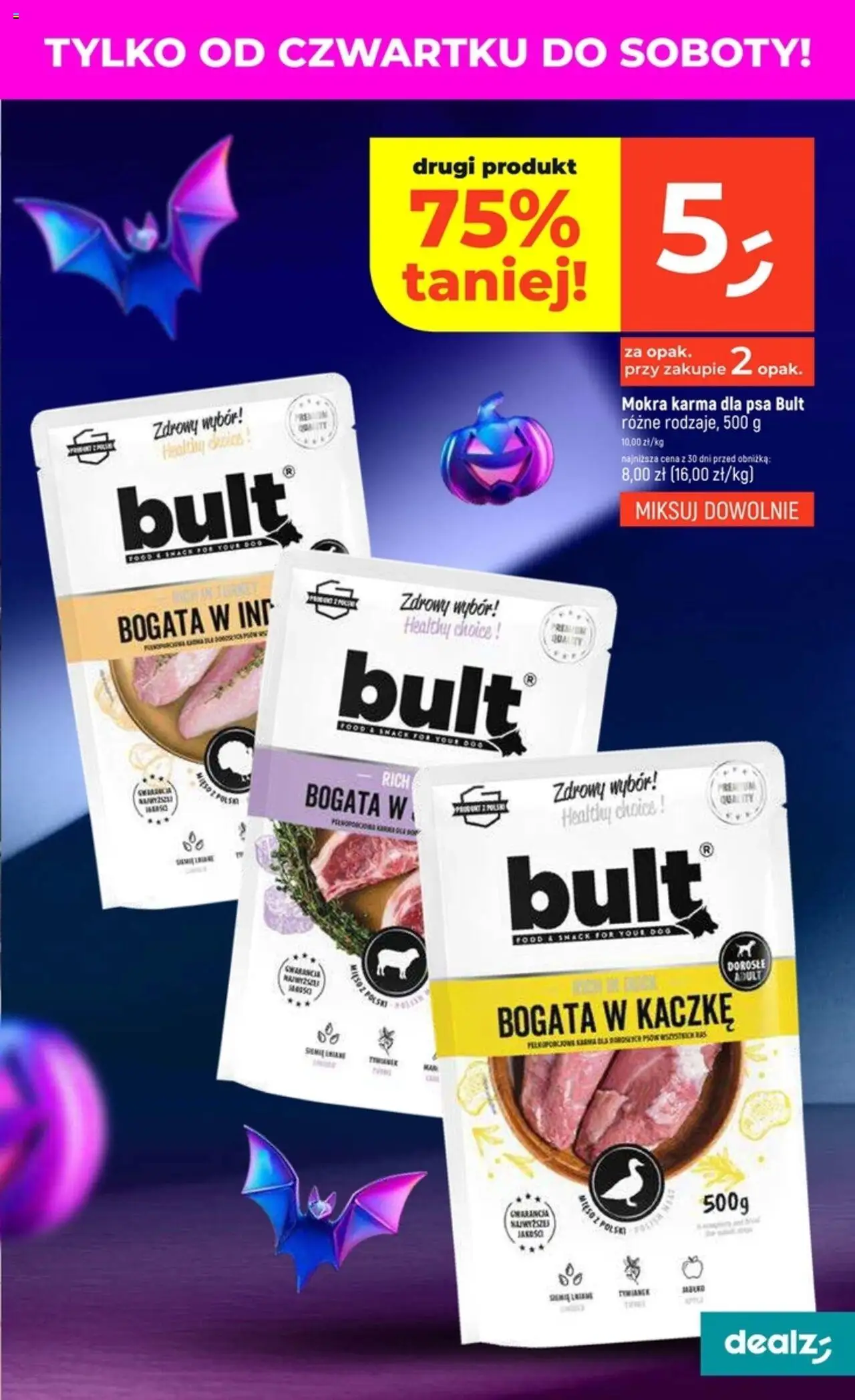 Dealz Gazetka od 18.09.2025 | Strona: 9 | Produkty: Karma dla psa