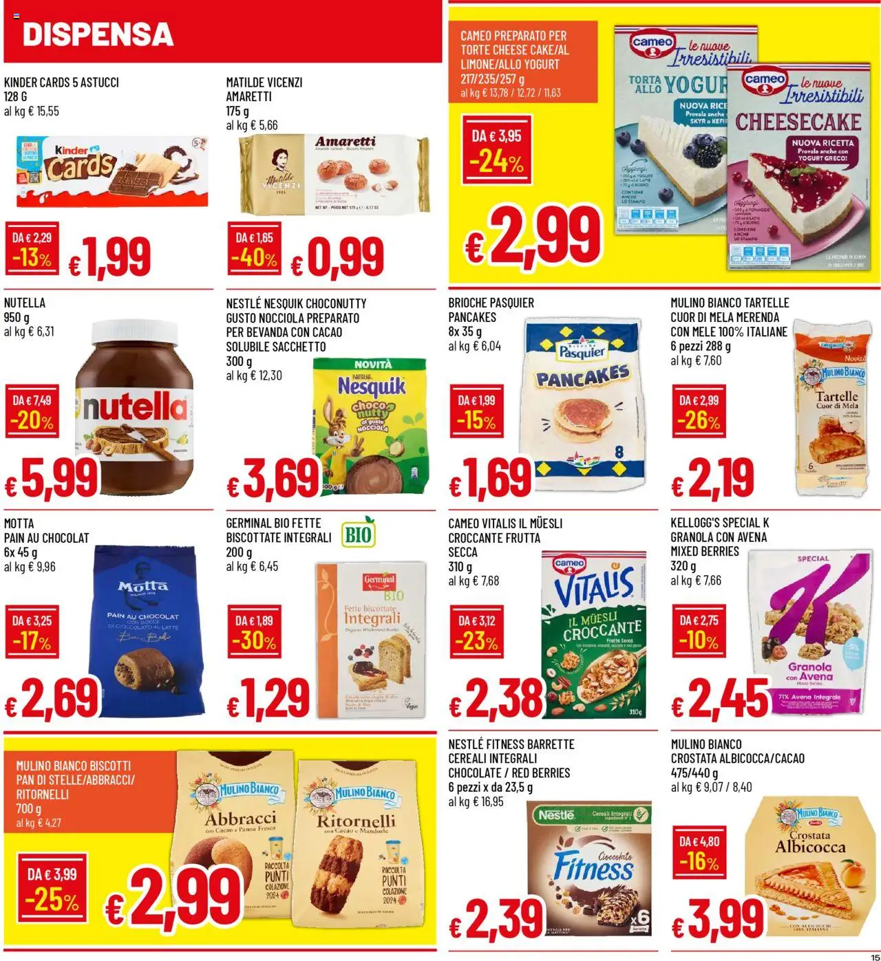 Volantino Galassia del 12.06.2025 | Pagina: 15 | Prodotti: Yogurt, Mele, Frutta, Albicocche