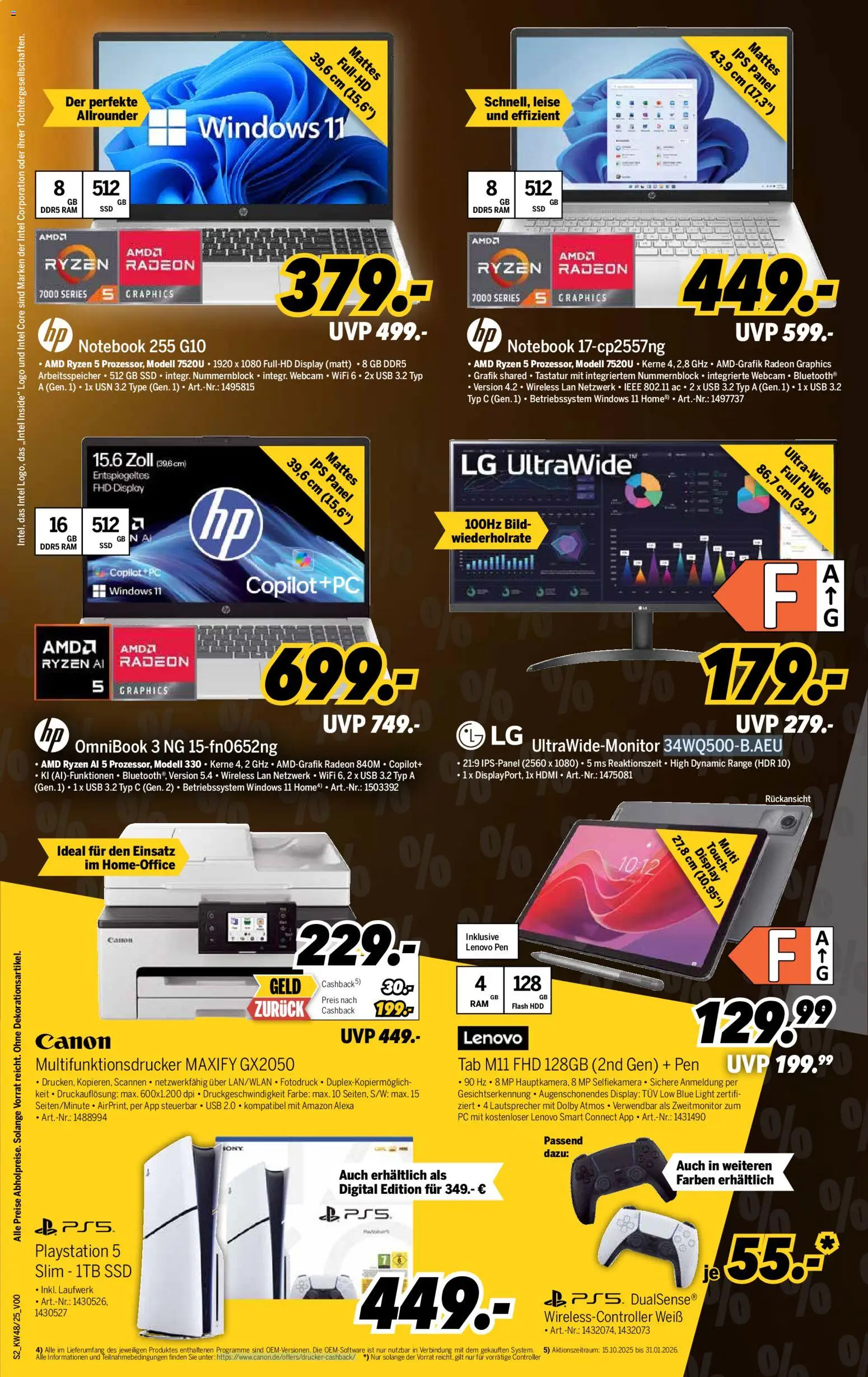 Medimax - Black Friday – gültig ab 22.11.2025 | Seite: 2 | Produkte: Playstation, LG, Notebook, Tastatur