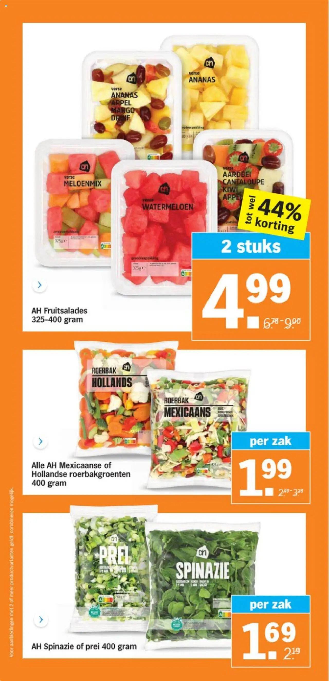  | Pagina: 9 | Producten: Druif, Spinazie, Fruit, Aardbei