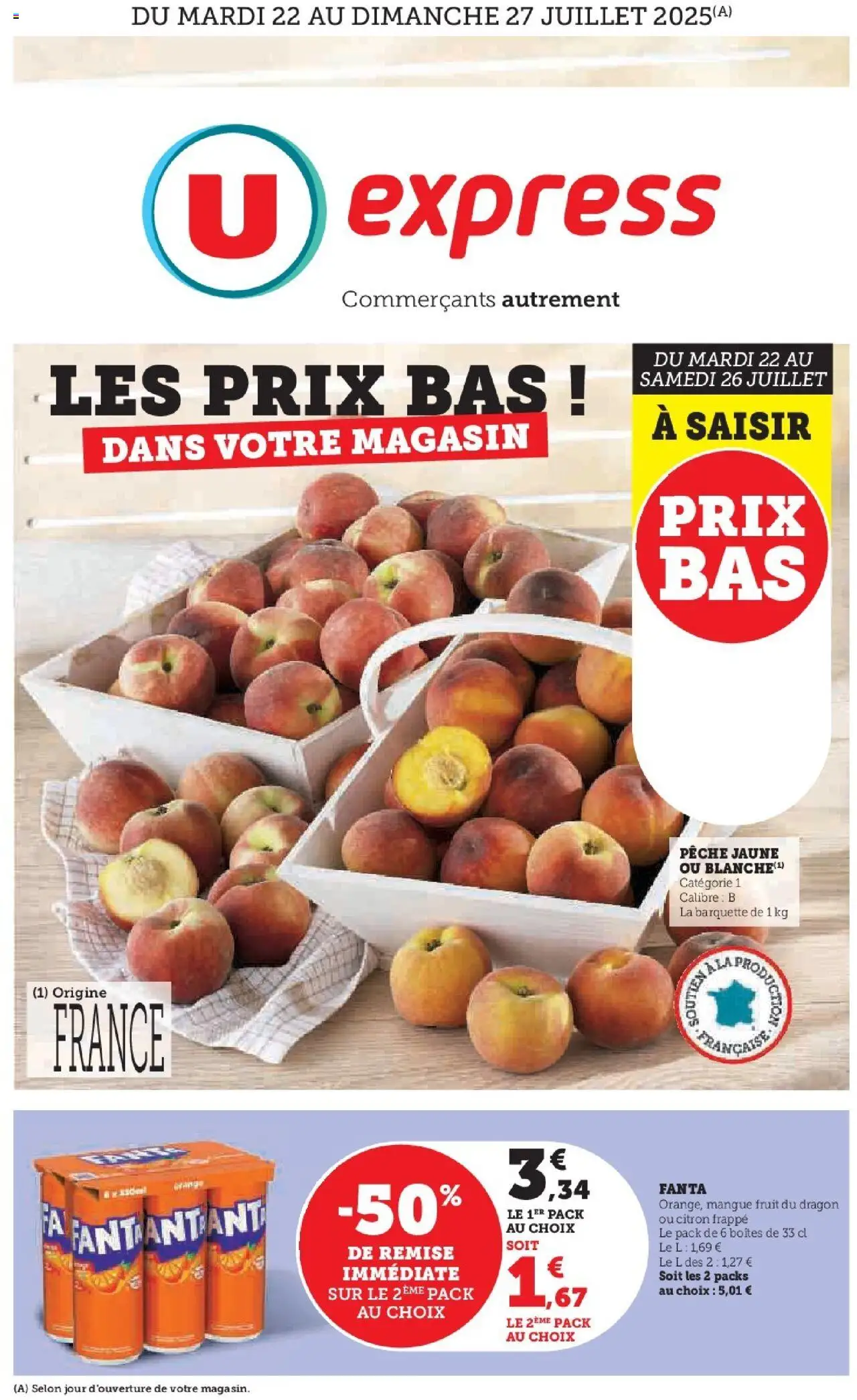  | Page: 1 | Produits: Citron, Mangue, Pêche