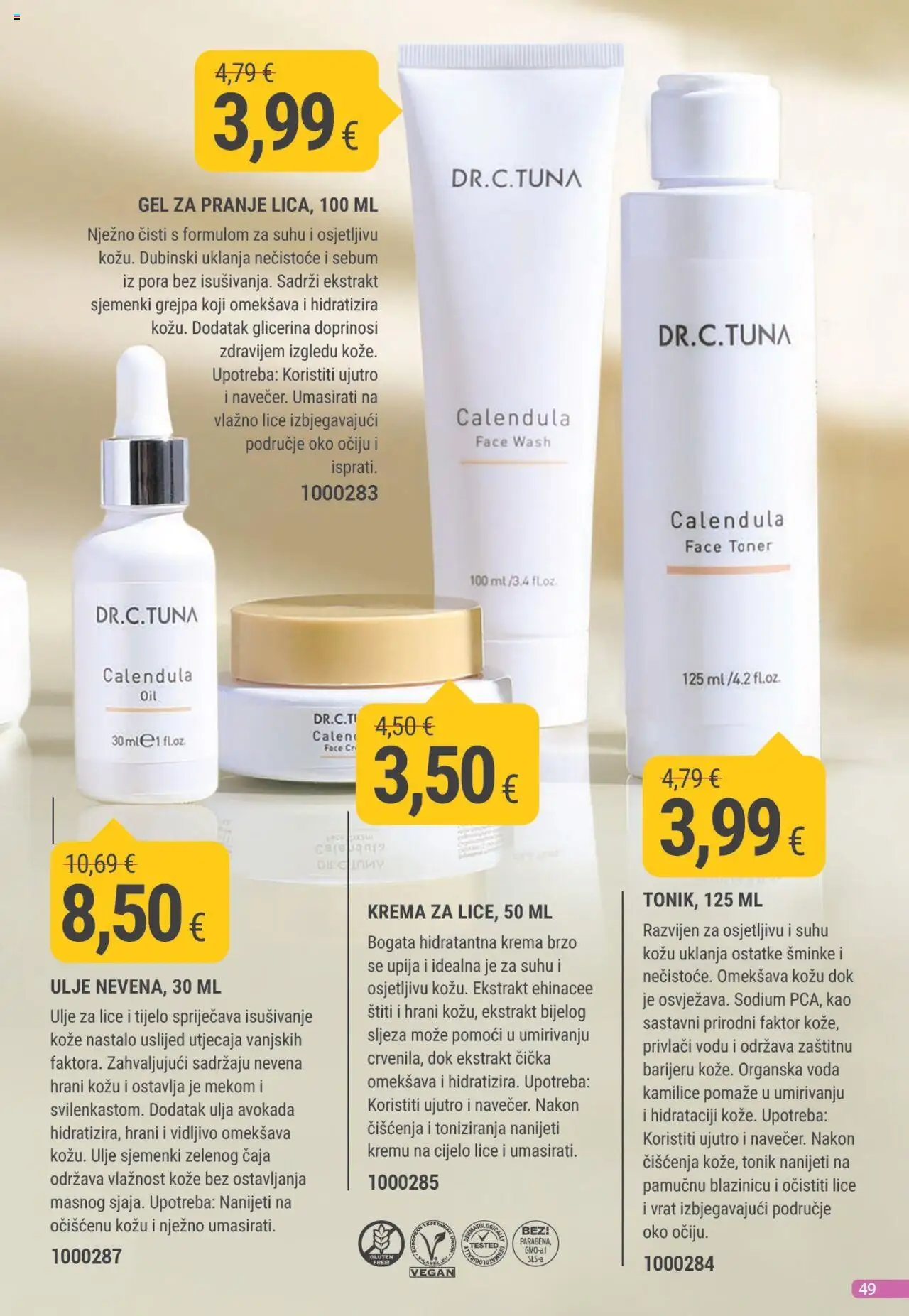 Farmasi katalog | vrijedi od 01.07.2025 | Stranica: 49 | Proizvodi: Ulje, Krema, Voda, Toner