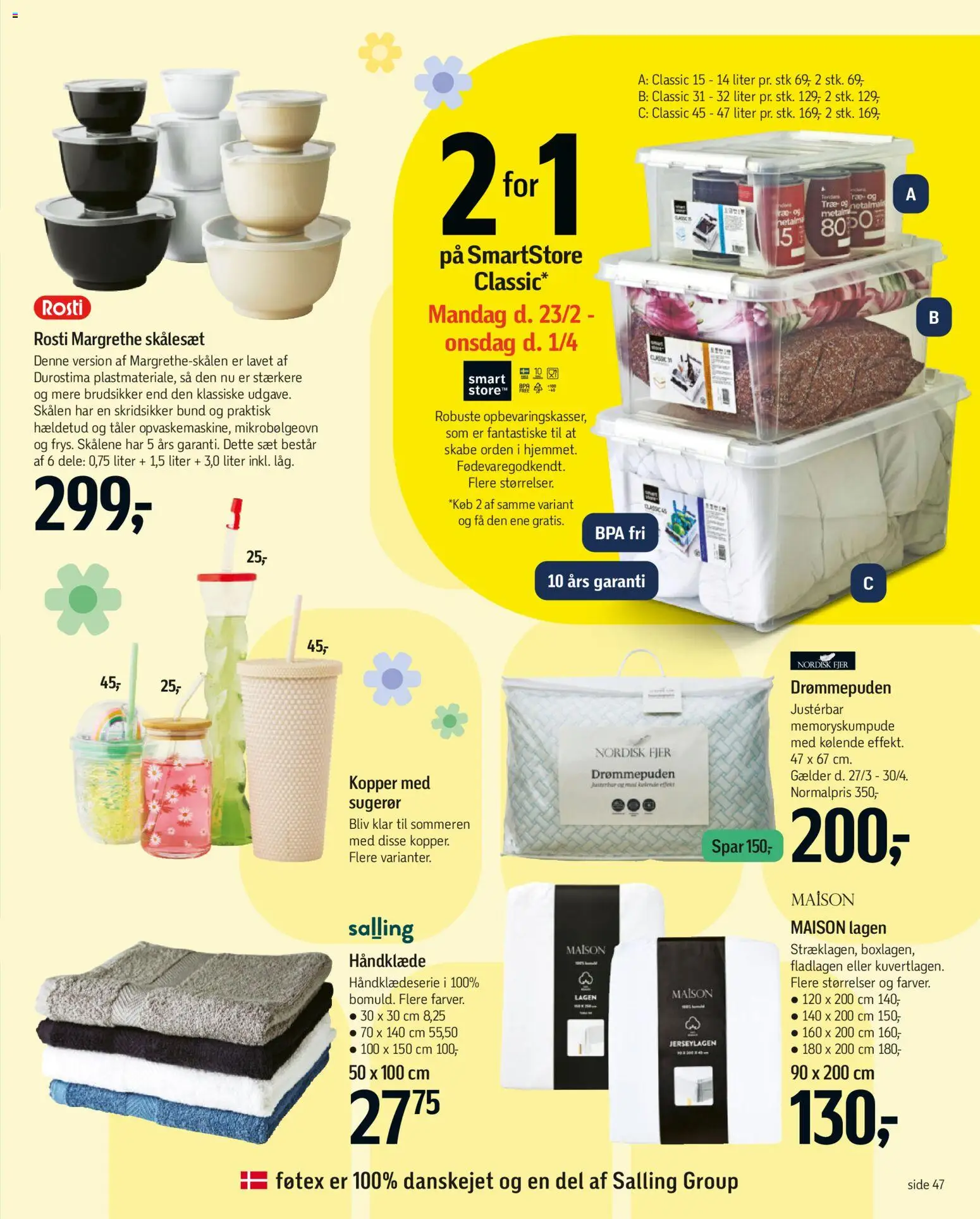 Føtex tilbudsavis – gyldig fra 27.03.2026 | Side: 66 | Produkter: Håndklæde, Søm, Mikrobølgeovn