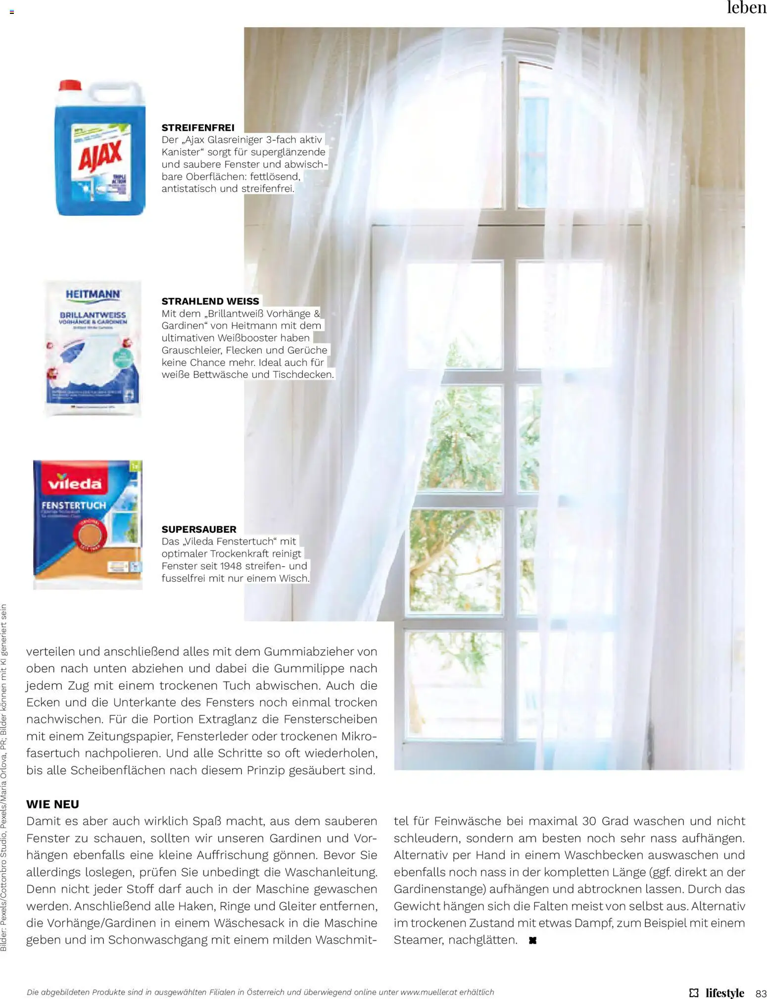 Müller Magazine Lifestyle 2/26 gültig ab 01.03.2026 | Seite: 83 | Produkte: Gewicht, Waschbecken