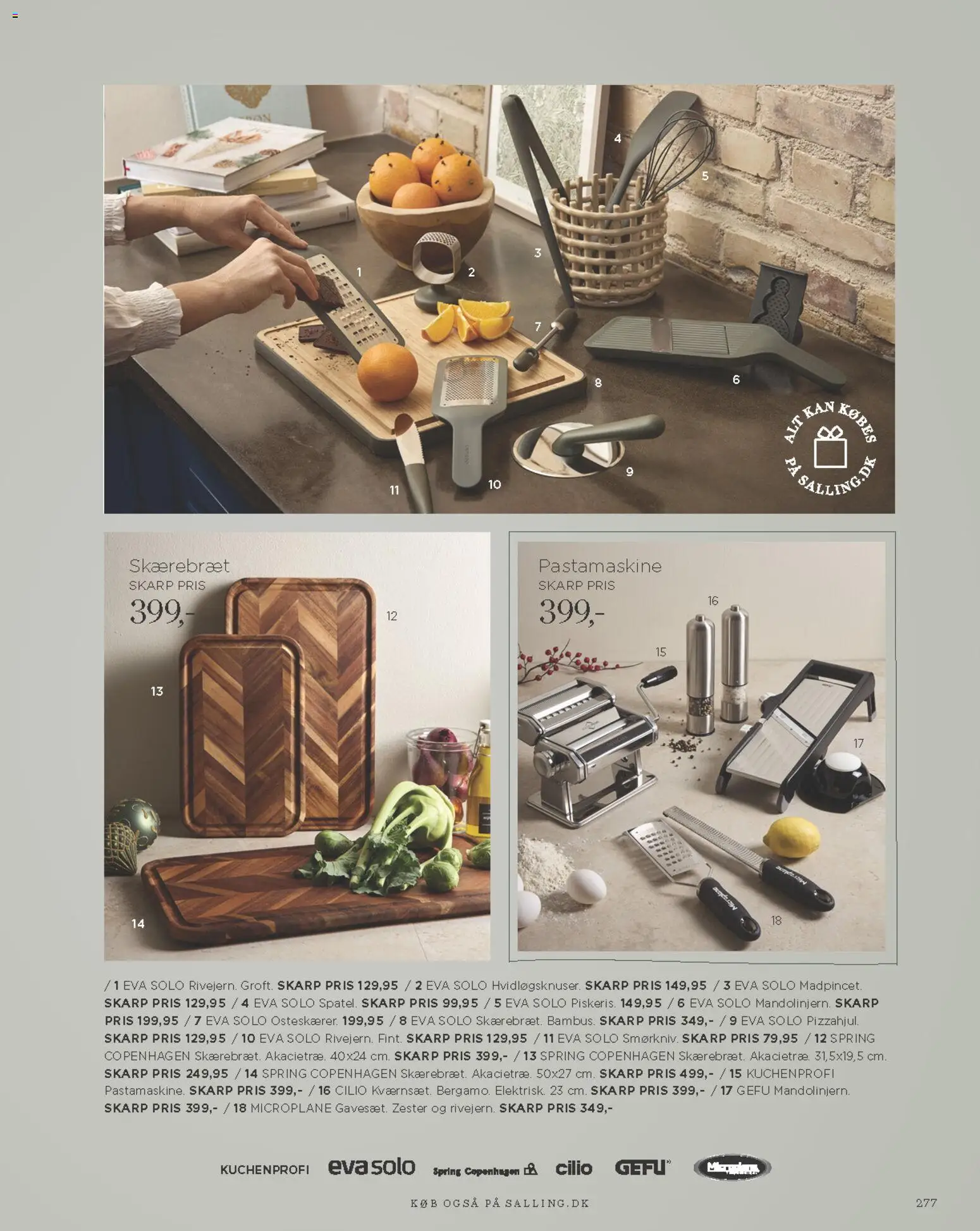 Salling tilbudsavis – gyldig fra 01.11.2025 | Side: 277 | Produkter: Skærebræt
