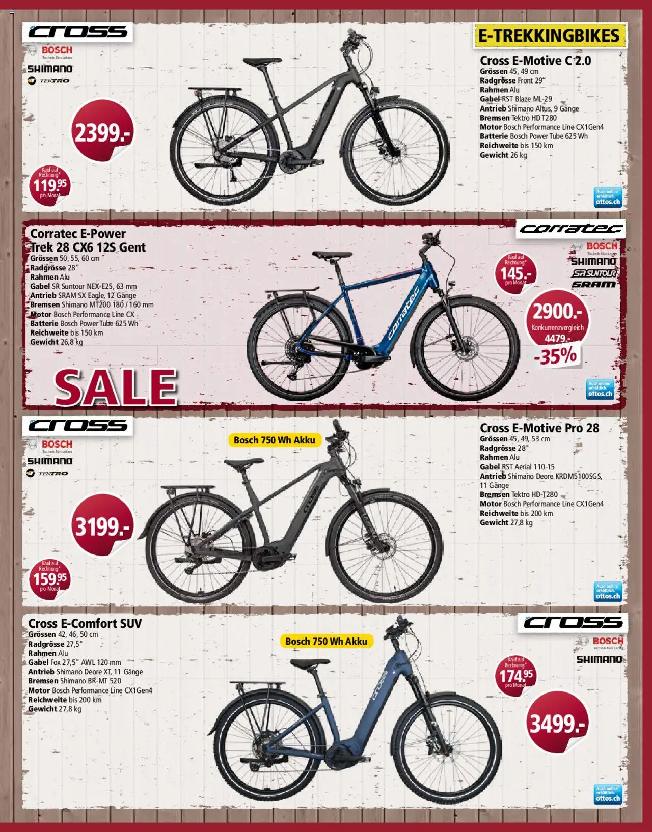 Otto's Aktionen Bike – gültig ab 24.03.2025 | Seite: 5 | Produkte: Batterie, Gewicht, Bosch