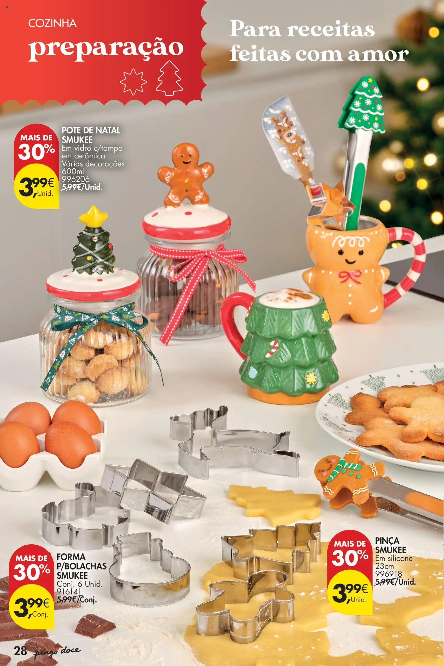 Pingo Doce - Natal │ válido de 11.11.2025 | Página: 28 | Produtos: Pinça