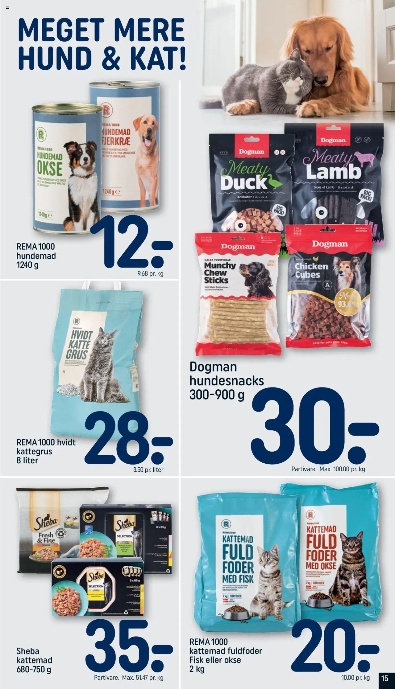 Rema 1000 tilbudsavis – gyldig fra 14.09.2025 | Side: 15 | Produkter: Fisk