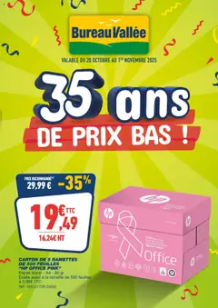 Bureau Vallée - Prévisualisation de Bureau Vallée catalogue valide à partir de 20.10.2025
