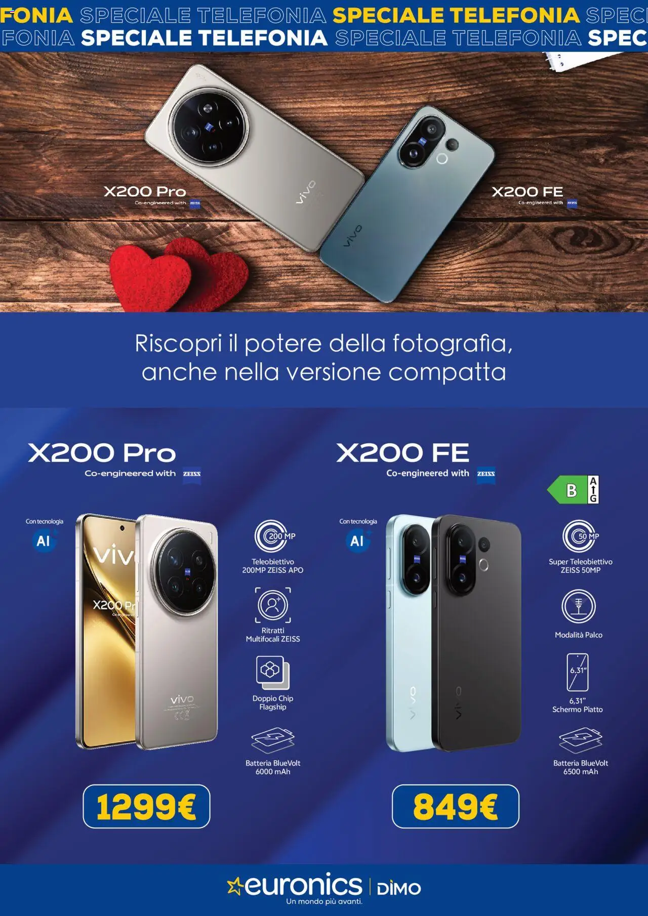 Volantino Euronics del 31.07.2025 | Pagina: 3 | Prodotti: Schermo, Piatto, Batteria