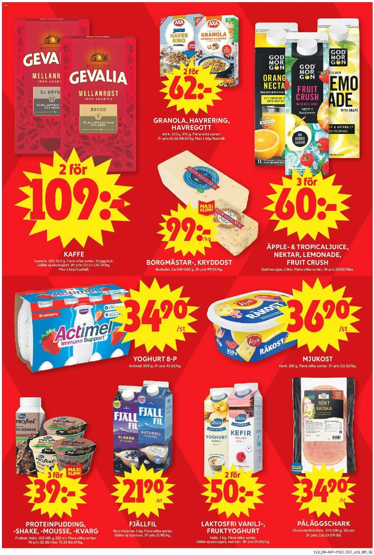 ICA Maxi reklamblad aktuell från 23.03.2026 | Sida: 4 | Produkter: Ring, Yoghurt, Granola, Kvarg