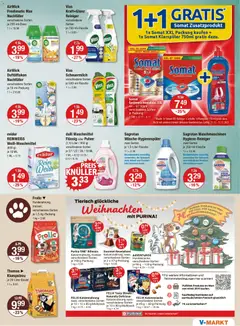 V-Markt - Hallertau/Oberpfalz ab 11.12.2025 gültig | Seite: 17 | Produkte: Waschmittel, Spülmaschinentabs, Klarspüler