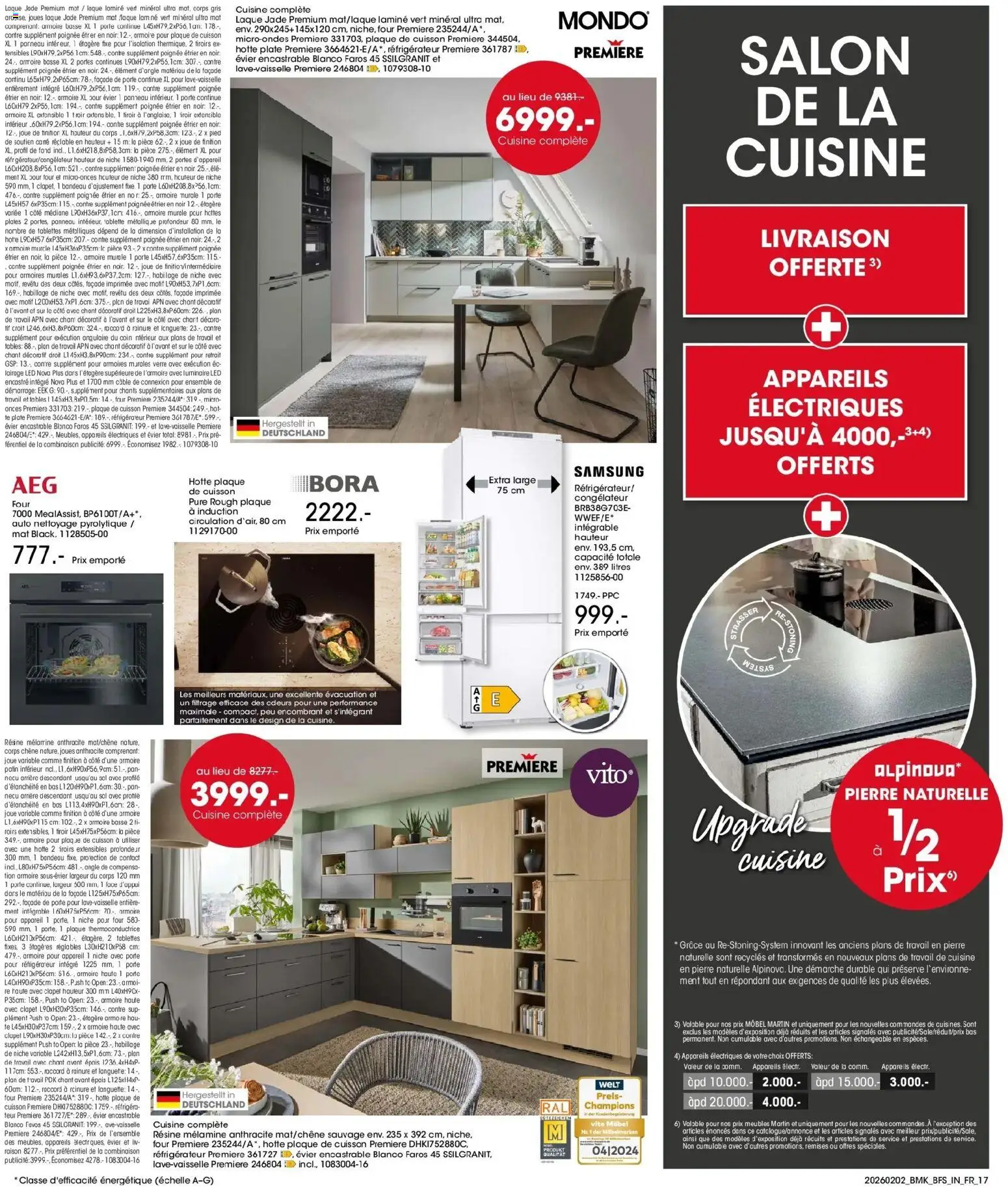 {H1} | Page: 17 | Produits: Câble, Four, Plaque de cuisson, Tiroirs