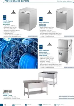 Katalog Metro - Pregled kataloga iz trgovine Metro, vrijedi od 05.03.2026 | Stranica: 102 | Proizvodi: Košara, Perilica posuđa, Košare, Perilica suđa
