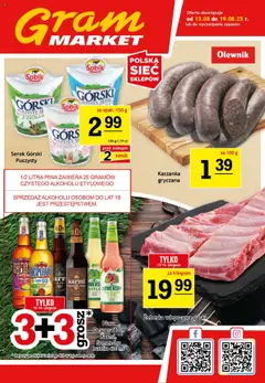 Pogląd oferty "Gram Market Gazetka" - ważna od 13.08.2025