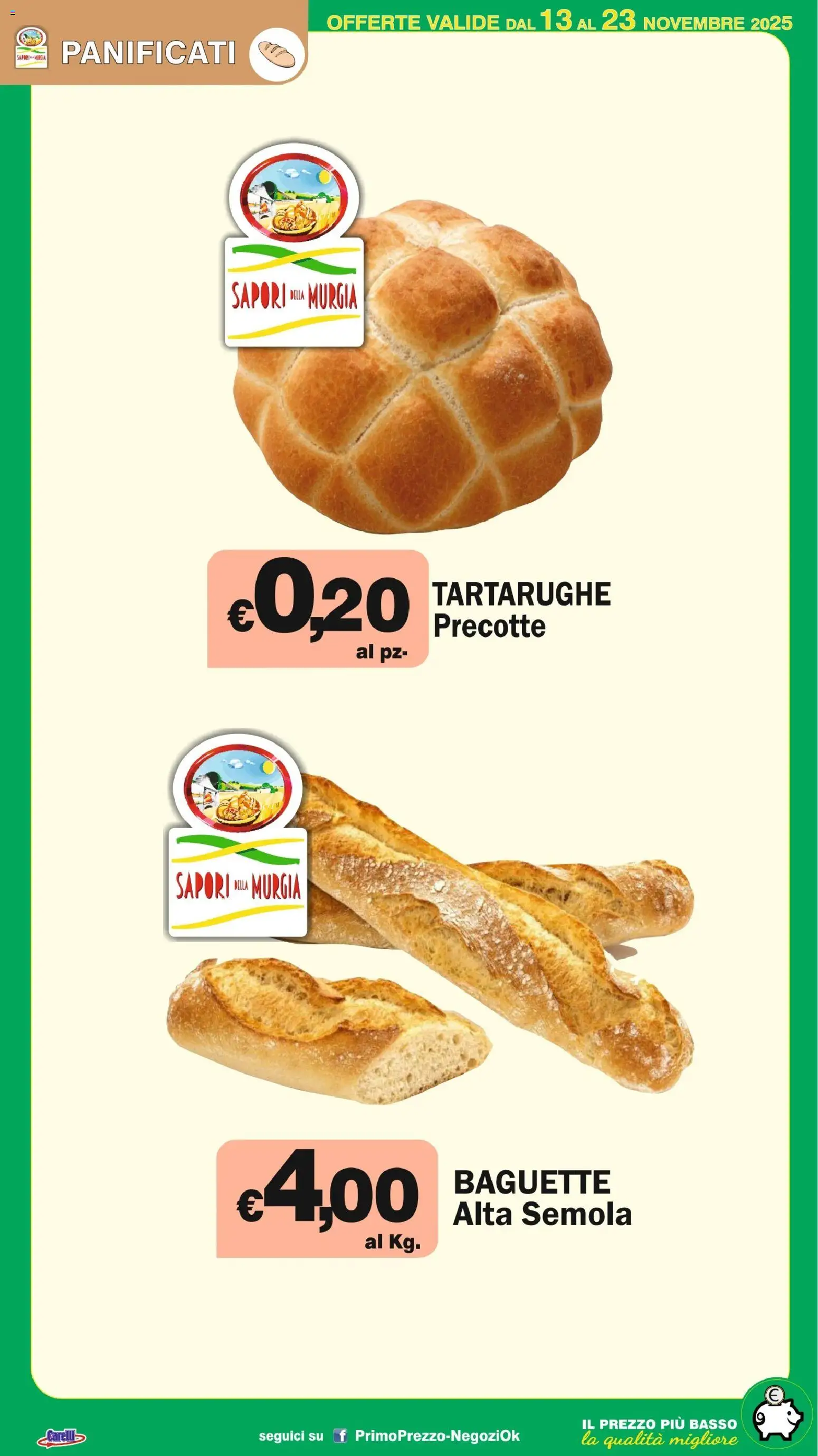 Volantino Primo Prezzo del 13.11.2025 | Pagina: 42