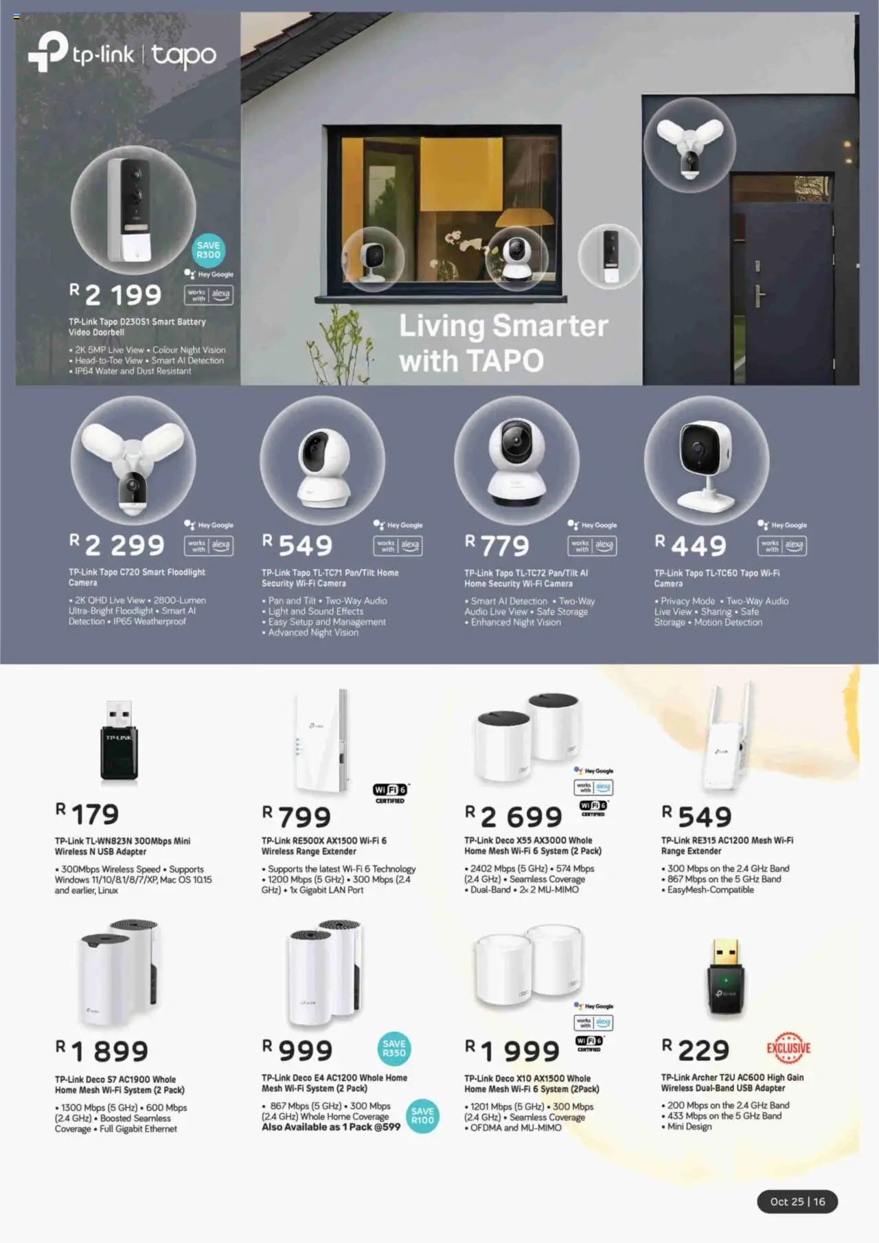 New Computer Mania catalogue – valid from 01.10.2025 | Page: 17 | Products: Camera, USB, Light, Water