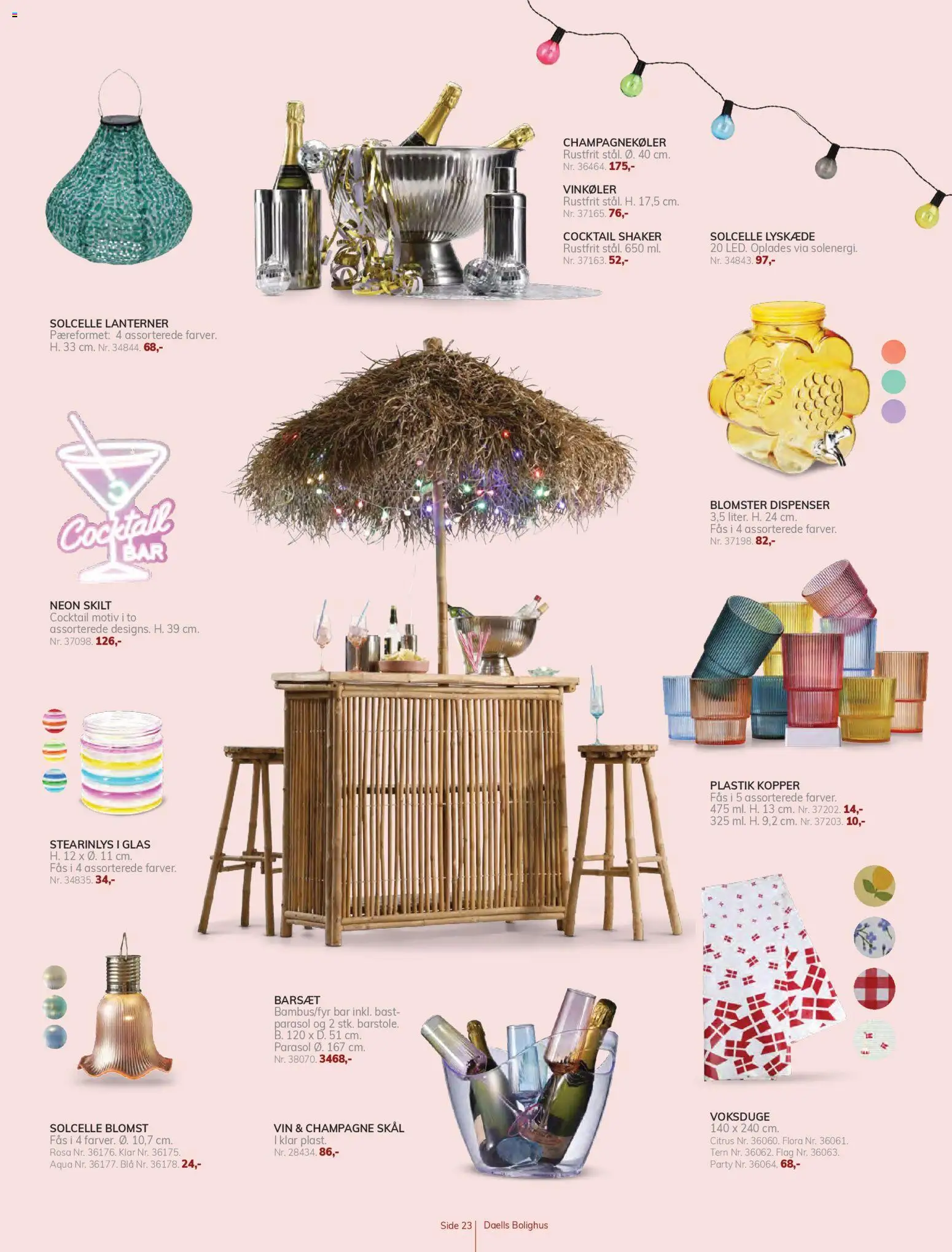 Daells Bolighus tilbudsavis – gyldig fra 18.03.2026 | Side: 23 | Produkter: Vin, Parasol