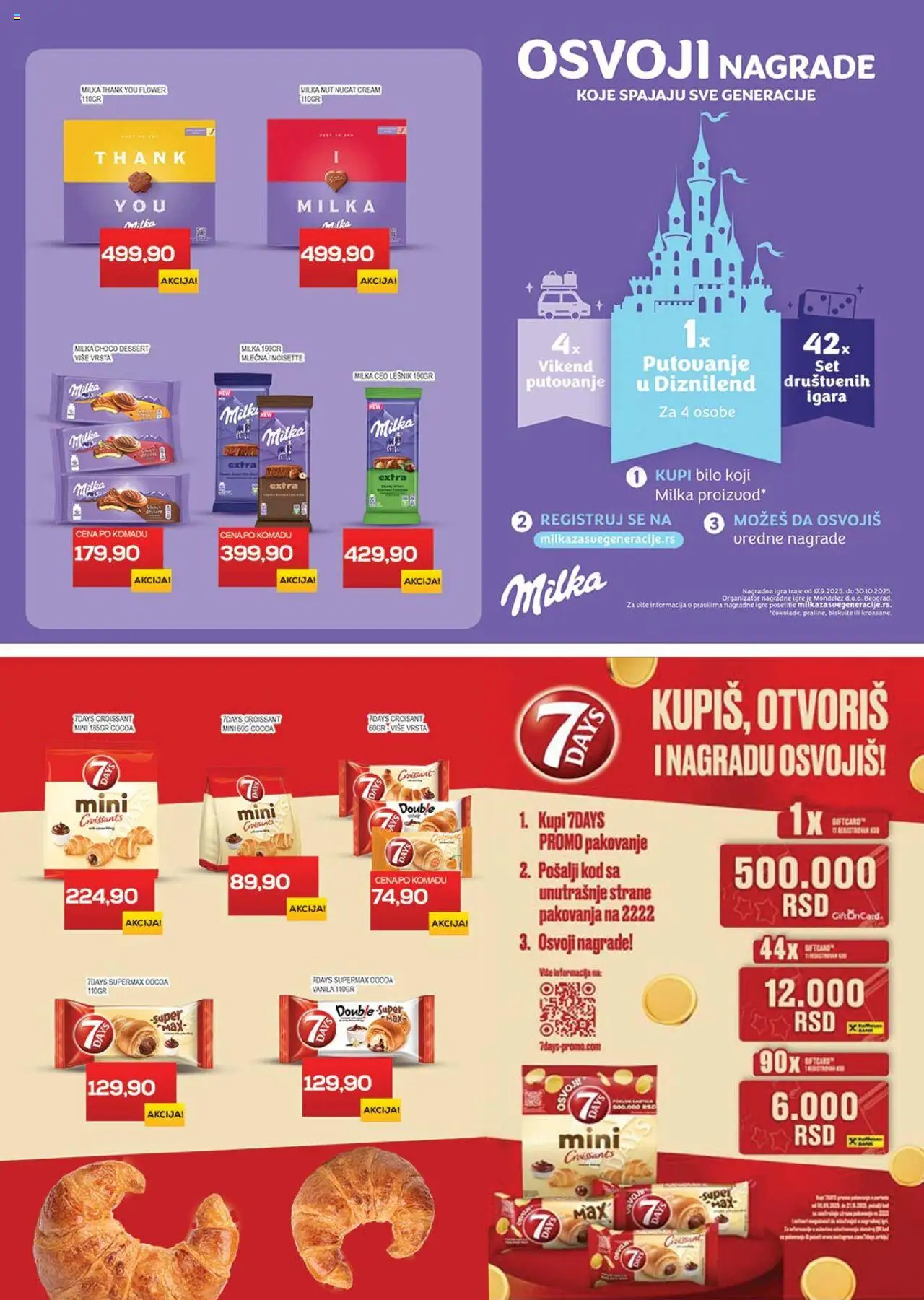 Medius katalog - važi od 21.10.2025 | Strana: 16 | Proizvode: Milka, Lešnik, 7days, Pakovanje