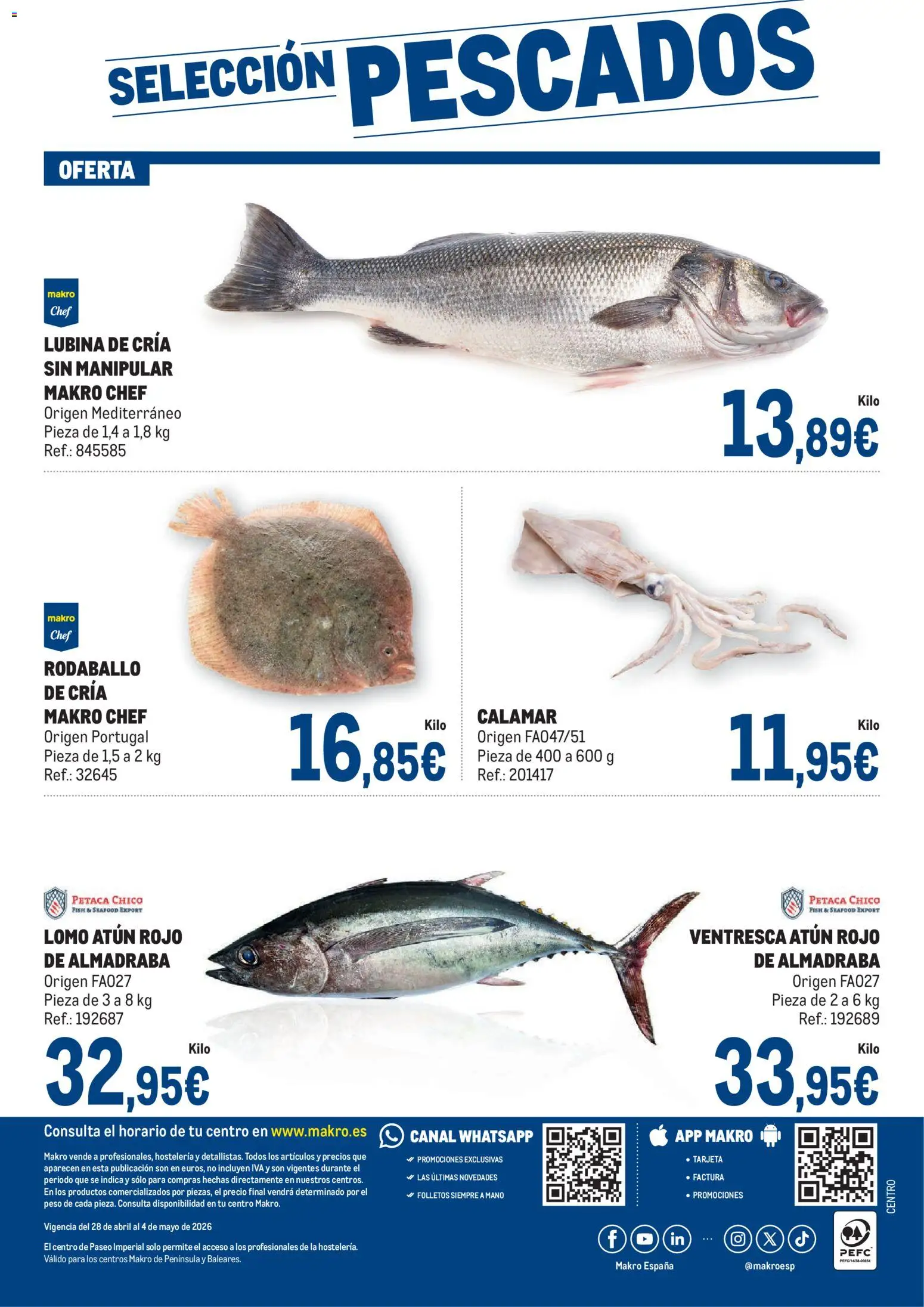 Makro Fresco Península │ válido desde el 28.04.2026 | Página: 4 | Productos: Peso