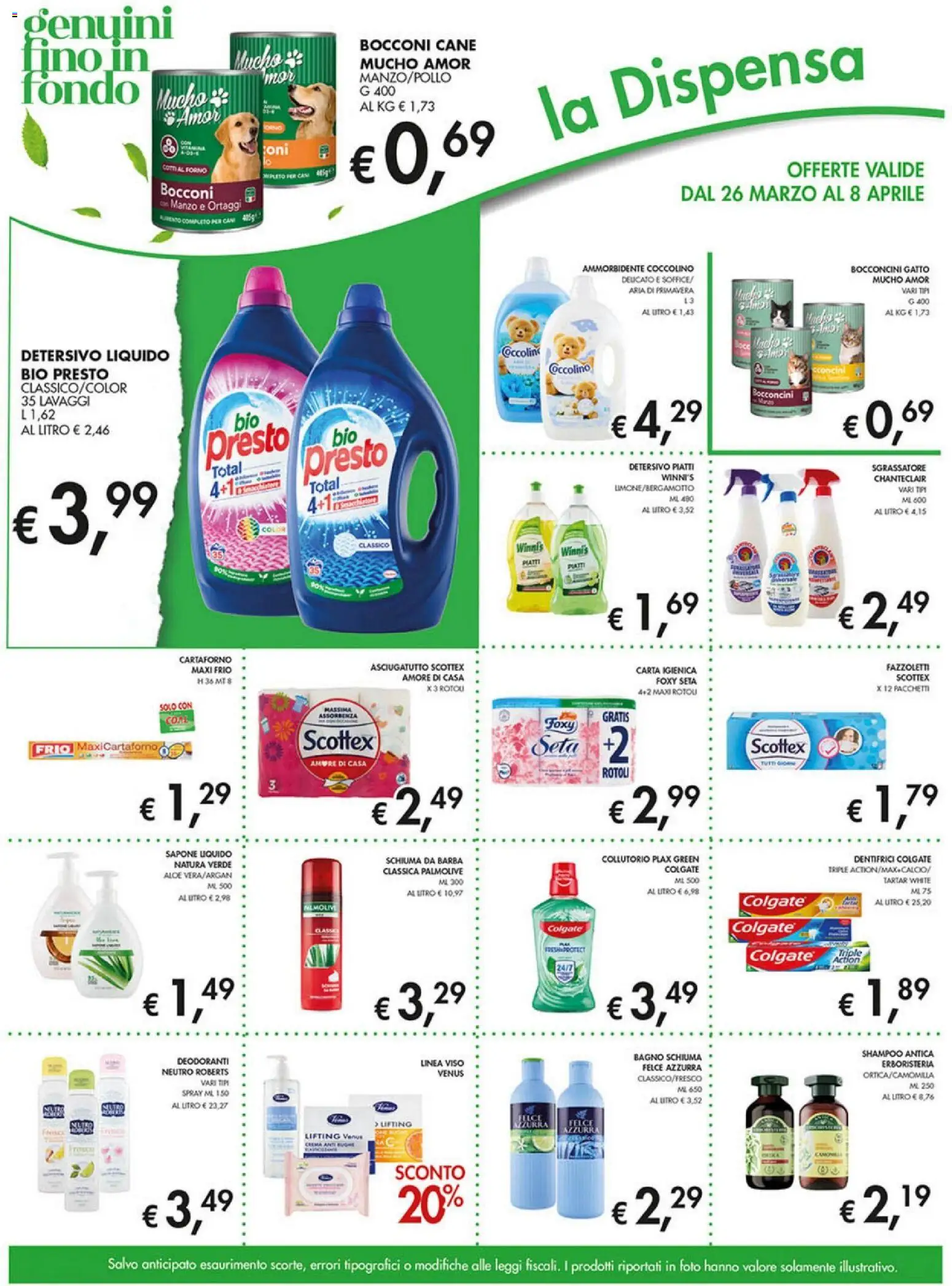 Volantino Coal del 26.03.2026 | Pagina: 13 | Prodotti: Schiuma da barba, Carta igienica, Ammorbidente, Fazzoletti