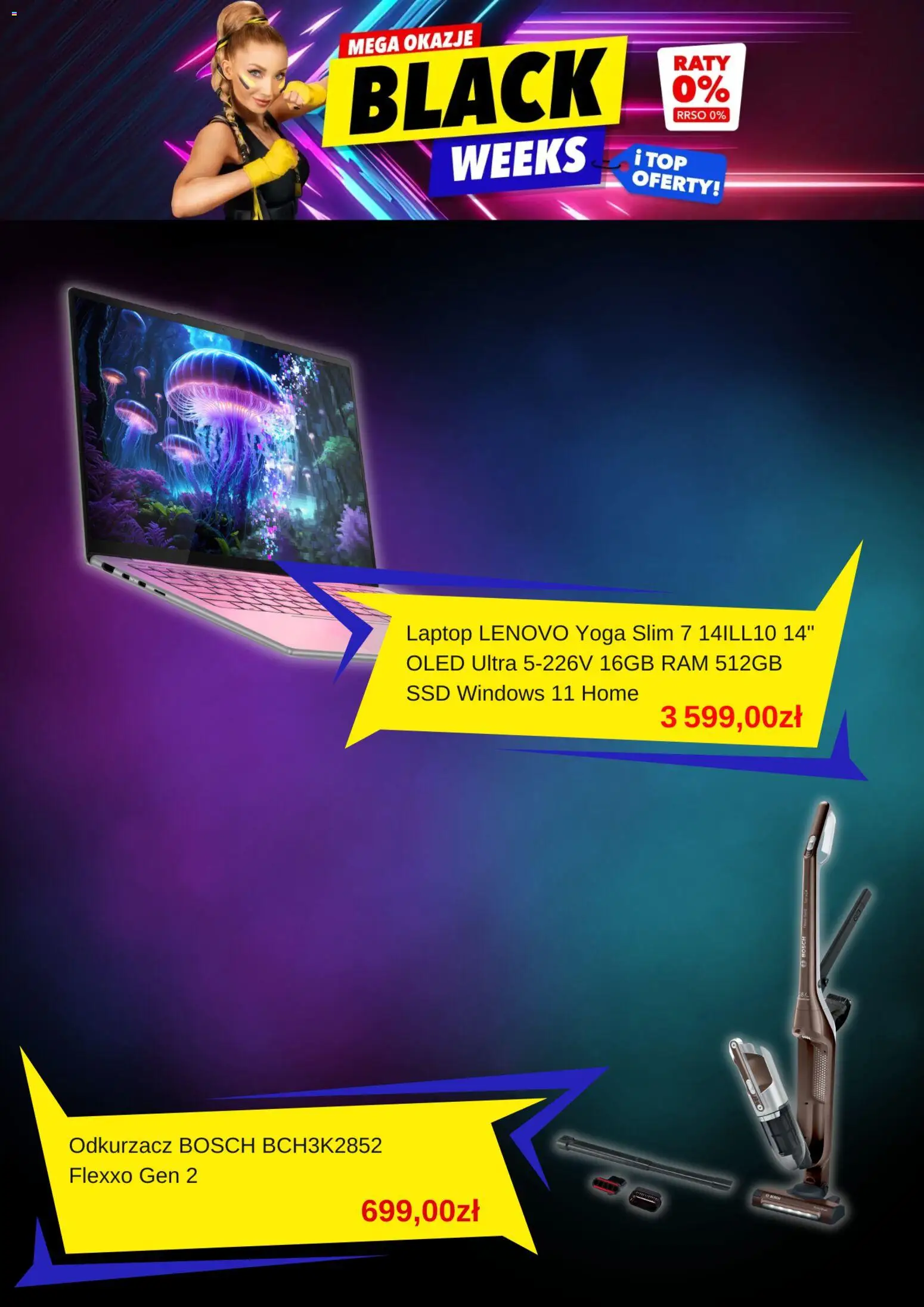 Mediaexpert Black Friday od 07.11.2025 | Strona: 4 | Produkty: Top, Laptop, Odkurzacz