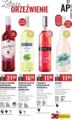 Biedronka gazetka - Czas na toast od 14.07.2025 | Strona: 17 | Produkty: Monte Santi, Fresco, Carlo Rossi