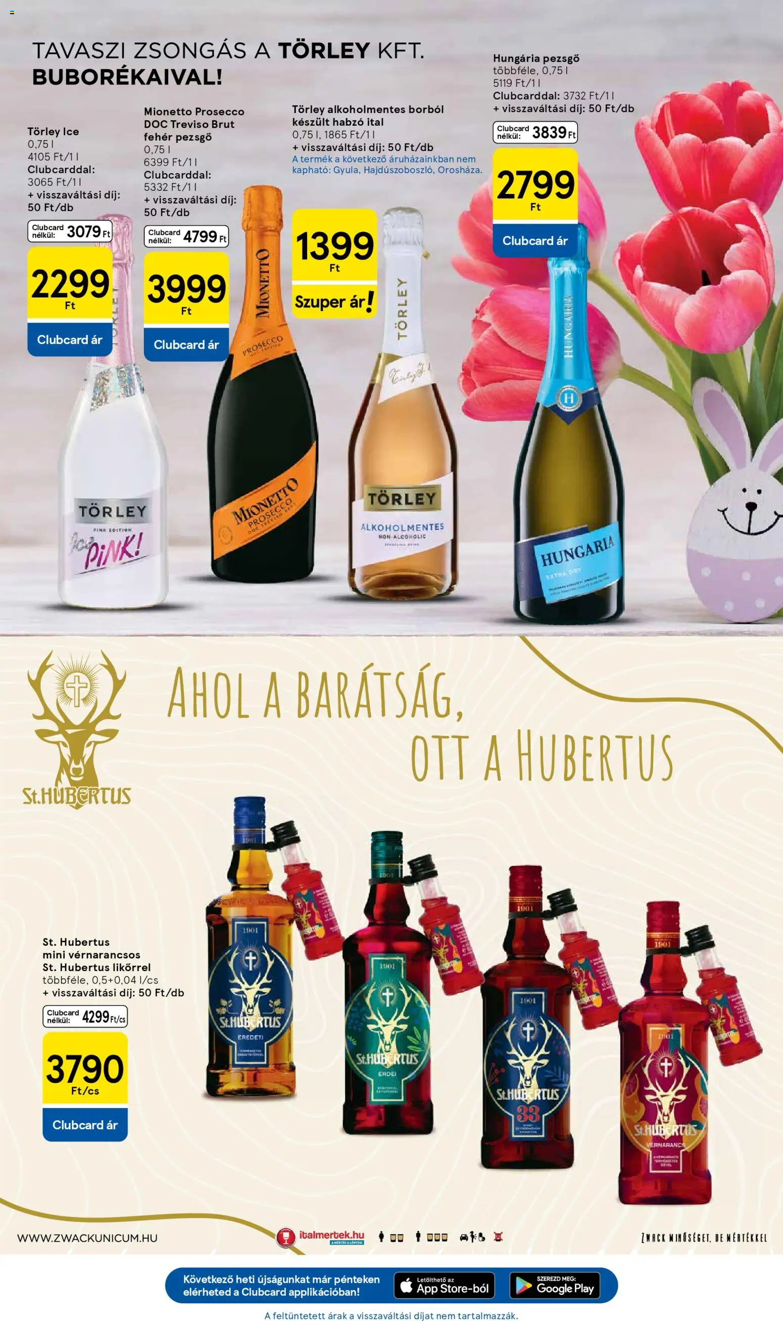 Tesco akciós ujság - amely érvényes a következő dátumtól: 19.03.2026 | Oldal: 27 | Termékek: Pezsgő