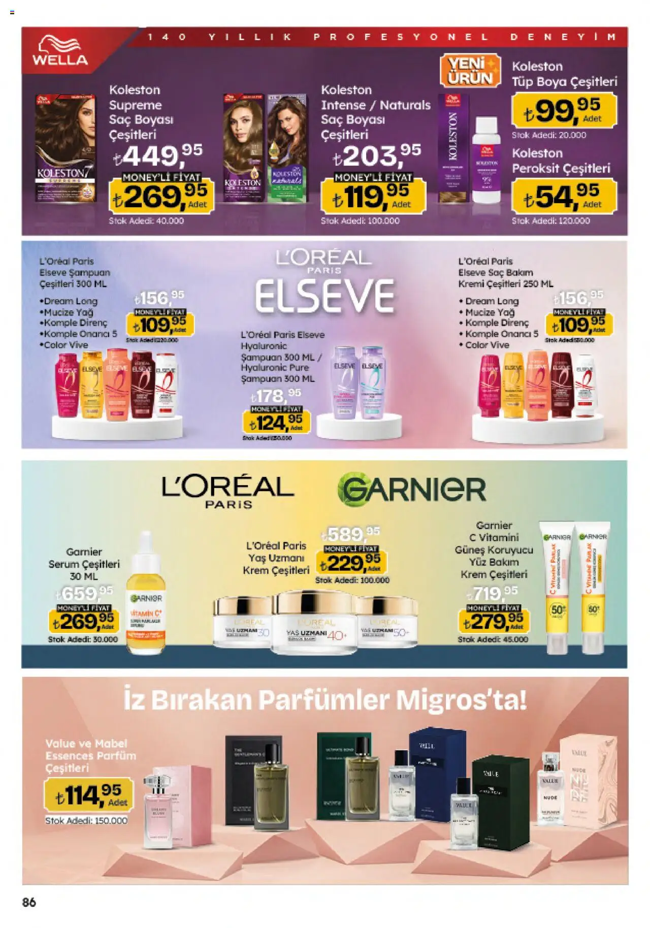 Migros Katalog - 5M Migroskop Dijital - 21.08.2025 tarihinden itibaren geçerlidir | Sayfa: 149 | Ürünler: Şampuan, Krem, Parfüm, Yağ