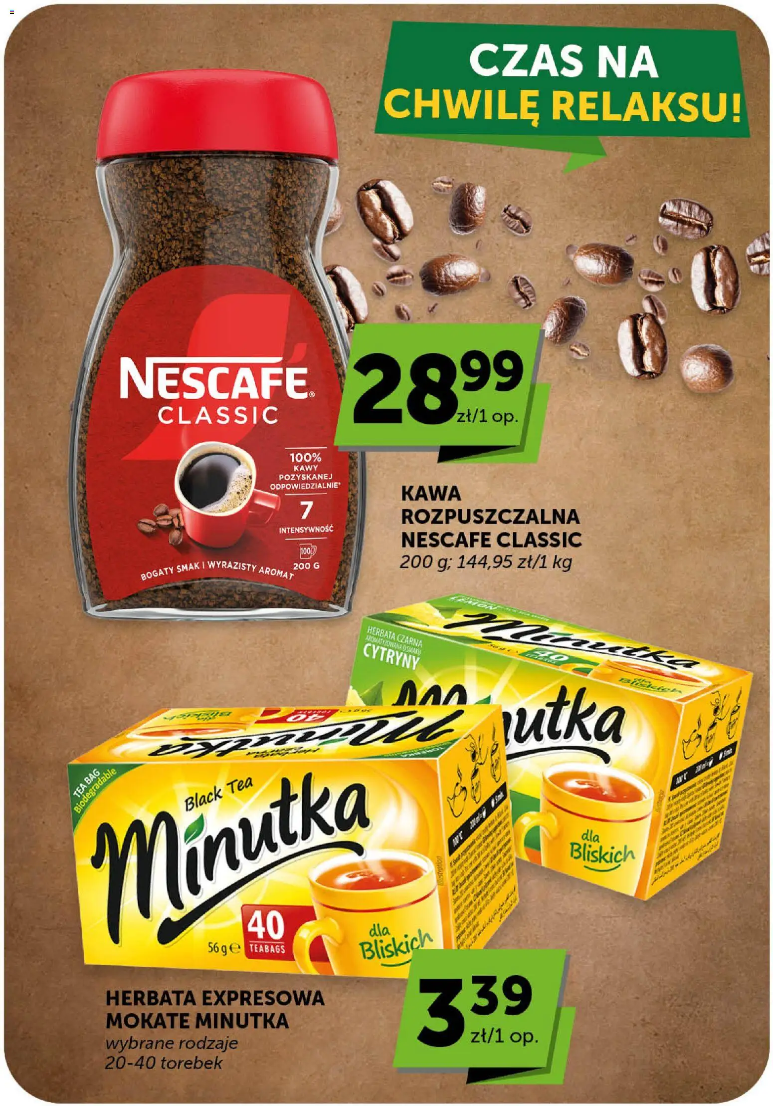 ABC gazetka - Market od 12.03.2026 | Strona: 21 | Produkty: Nescafe, Cytryny, Kawa, Herbata