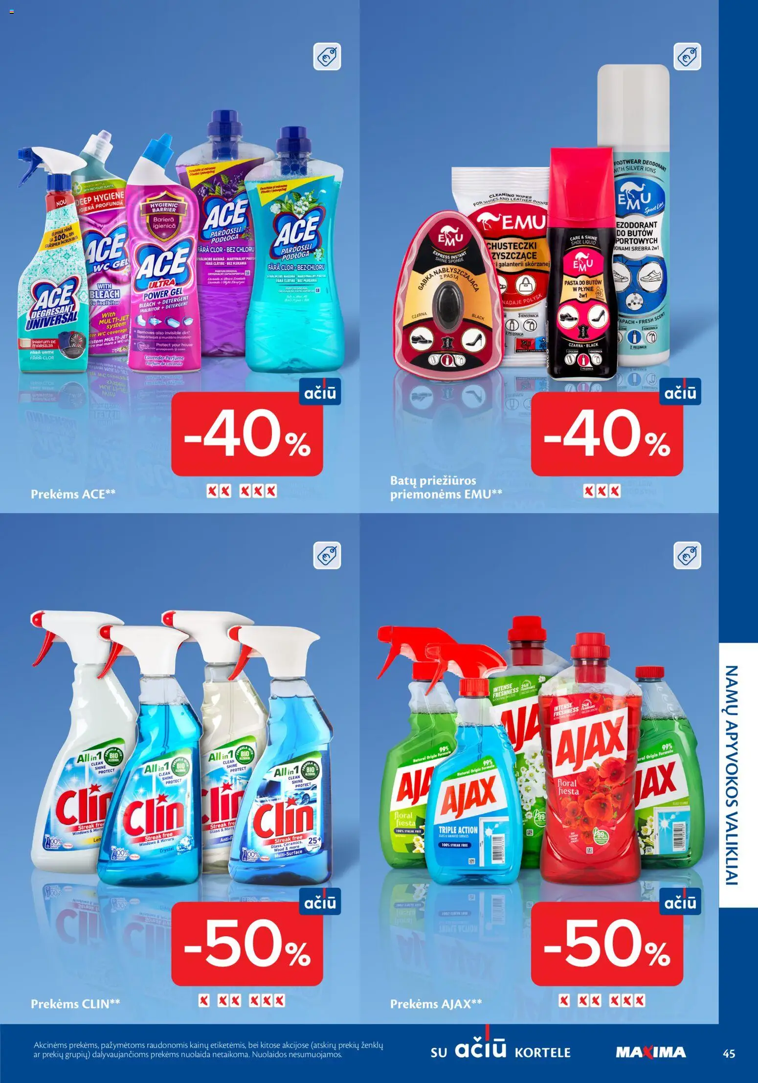 MAXIMA akcijos nuo 05.03.2026 | Puslapis: 45 | Prekių: Wc