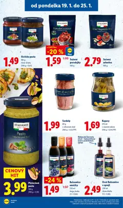 Lidl leták platný od 22.01.2026 | Strana: 58 | Produkty: Paradajky, Ocot