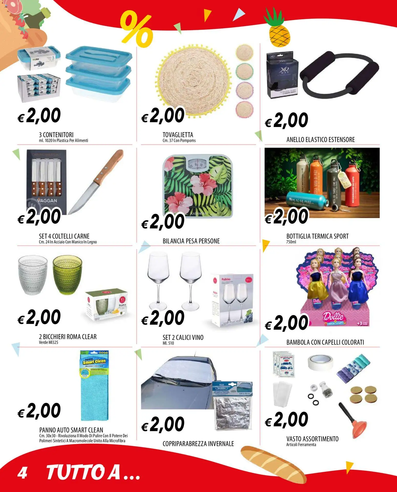 Volantino Galassia del 22.01.2026 | Pagina: 4 | Prodotti: Vino, Anello, Bilancia, Bottiglia