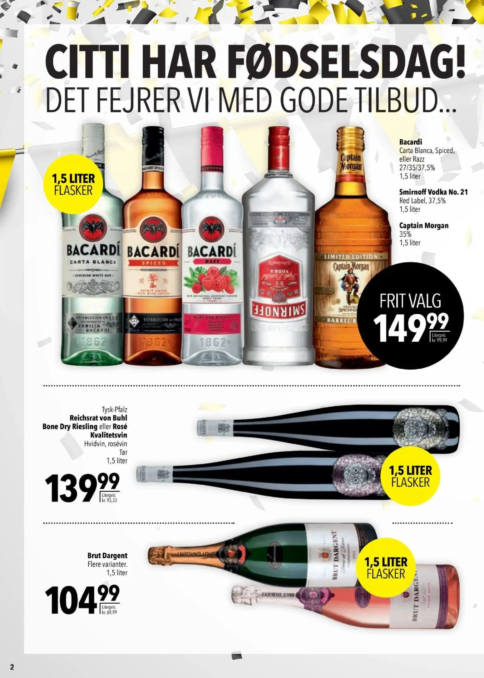 CITTI tilbudsavis – gyldig fra 29.10.2025 | Side: 2 | Produkter: Vodka