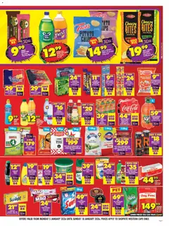 Shoprite specials catalogue – valid from 05.01.2026 | Page: 3 | Products: Flour, Air freshener, Chocolate, Cat food