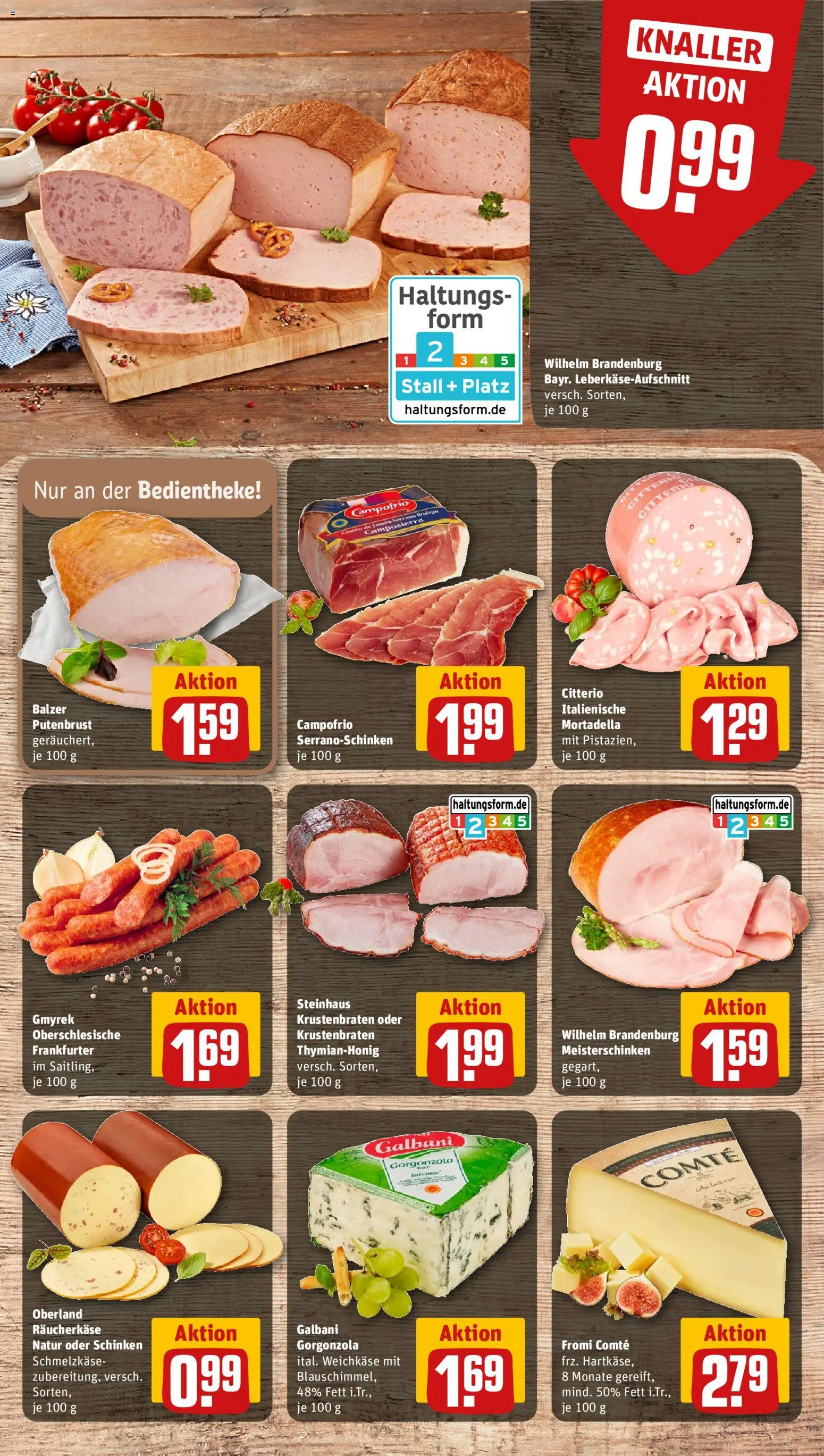 Rewe Prospekt 	 – gültig ab 27.10.2025 | Seite: 11 | Produkte: Krustenbraten, Schinken