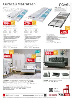 XXXL Lutz Prospekt ab 08.03.2026 gültig | Seite: 21 | Produkte: Schlafsofa, Kleiderschrank, Lattenrost, Topper