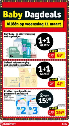 Naïf baby- en kidsverzorging en babydoekjes, Naïf baby- en kidsverzorging en babydoekjes - Voorbeeld van een folder van Kruidvat, geldig van 10.03.2026 | Pagina: 60