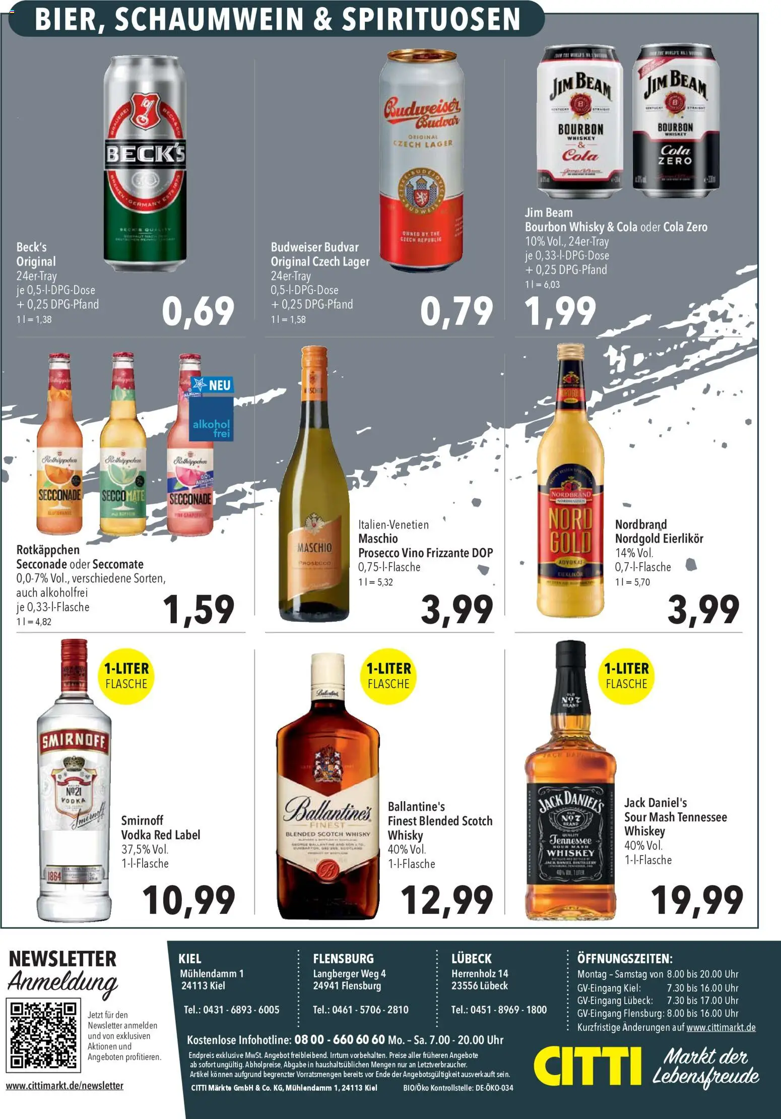 CITTI Markt Aktuelle Angebote für Profis – gültig ab 25.03.2026 | Seite: 8 | Produkte: Jim beam, Vodka, Bourbon, Uhr