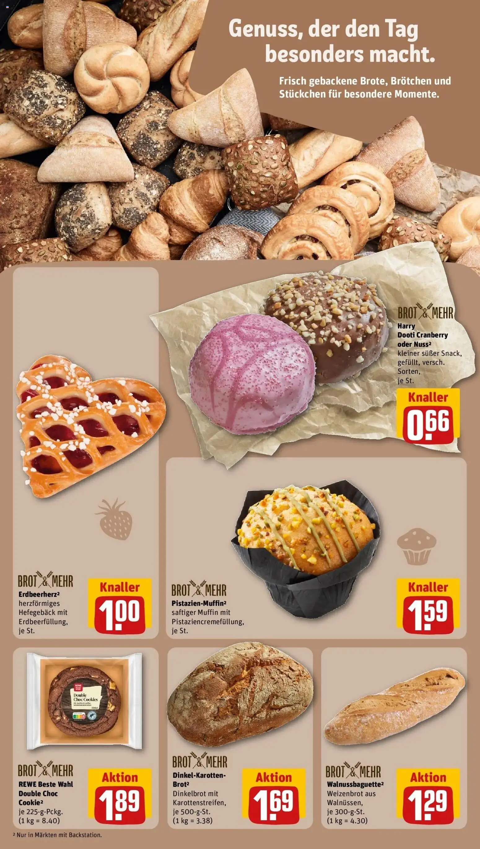 Rewe Prospekt Berlin / Prenzlauer Berg	 – gültig ab 02.03.2026 | Seite: 17 | Produkte: Baguette, Brot